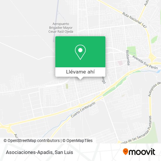 Mapa de Asociaciones-Apadis