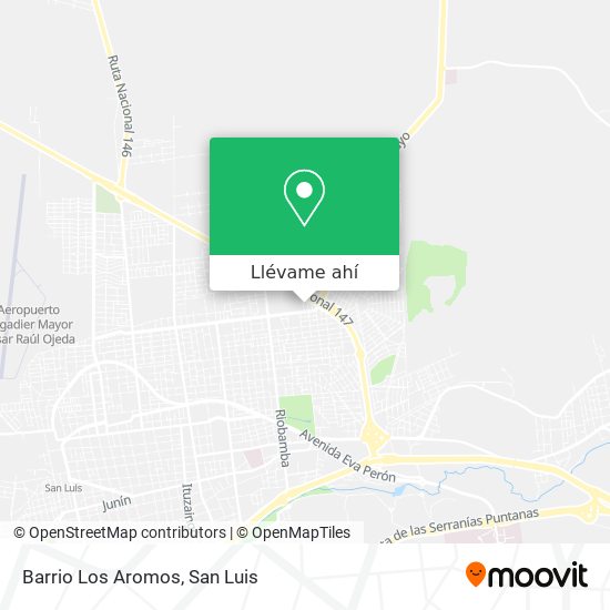 Mapa de Barrio Los Aromos