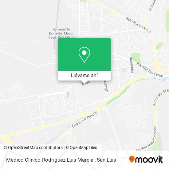 Mapa de Medico Clinico-Rodriguez Luis Marcial