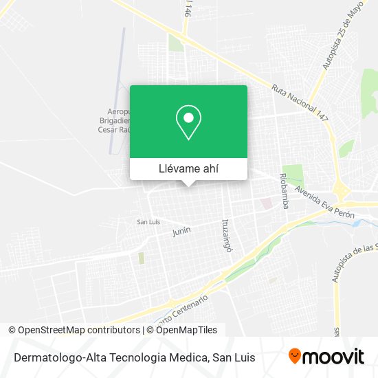 Mapa de Dermatologo-Alta Tecnologia Medica