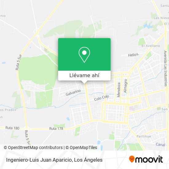 Mapa de Ingeniero-Luis Juan Aparicio