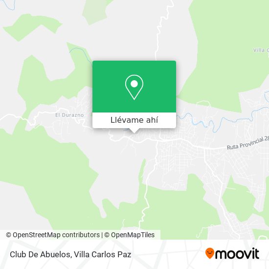 Mapa de Club De Abuelos