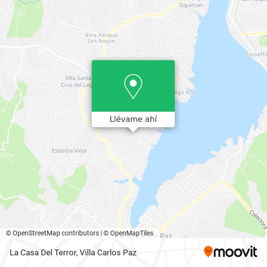 Mapa de La Casa Del Terror