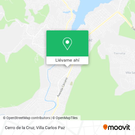 Mapa de Cerro de la Cruz