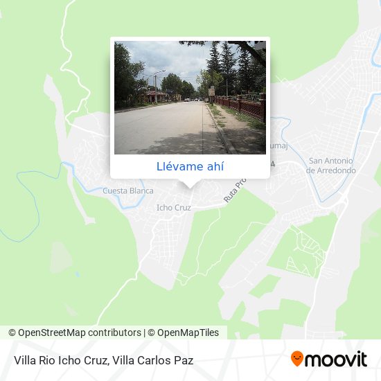Mapa de Villa Rio Icho Cruz