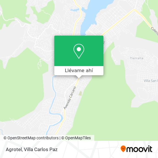 Mapa de Agrotel