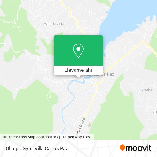 Mapa de Olimpo Gym