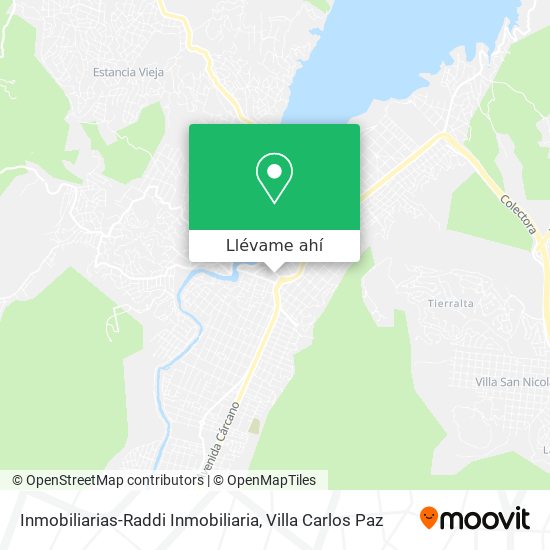 Mapa de Inmobiliarias-Raddi Inmobiliaria