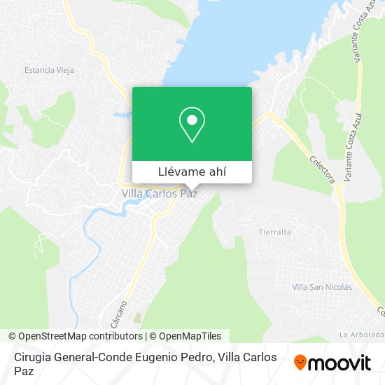 Mapa de Cirugia General-Conde Eugenio Pedro