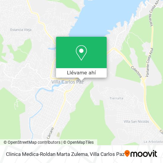 Mapa de Clinica Medica-Roldan Marta Zulema