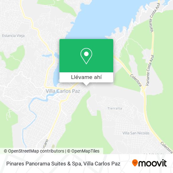 Mapa de Pinares Panorama Suites & Spa