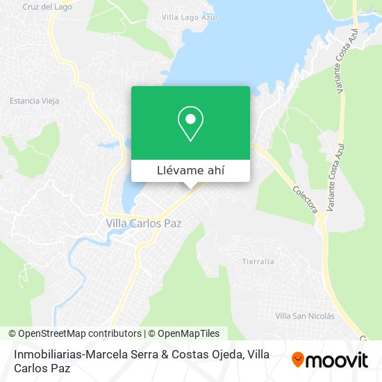 Mapa de Inmobiliarias-Marcela Serra & Costas Ojeda