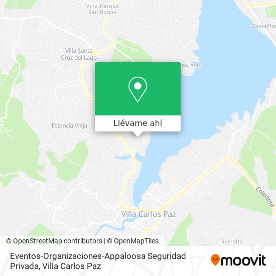 Mapa de Eventos-Organizaciones-Appaloosa Seguridad Privada