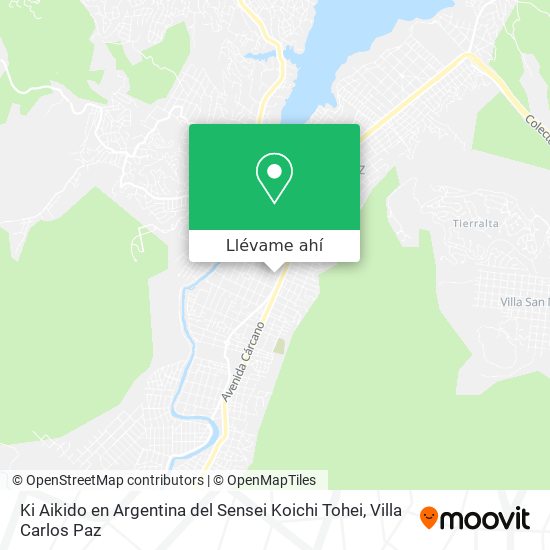 Mapa de Ki Aikido en Argentina del Sensei Koichi Tohei
