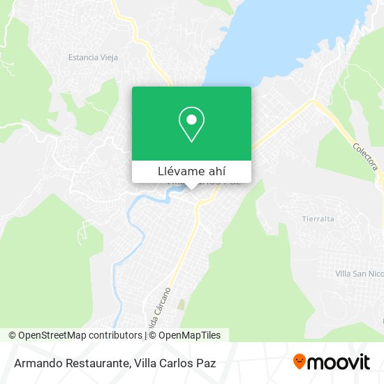Mapa de Armando Restaurante