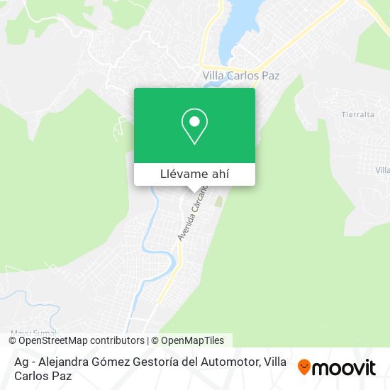 Mapa de Ag - Alejandra Gómez Gestoría del Automotor