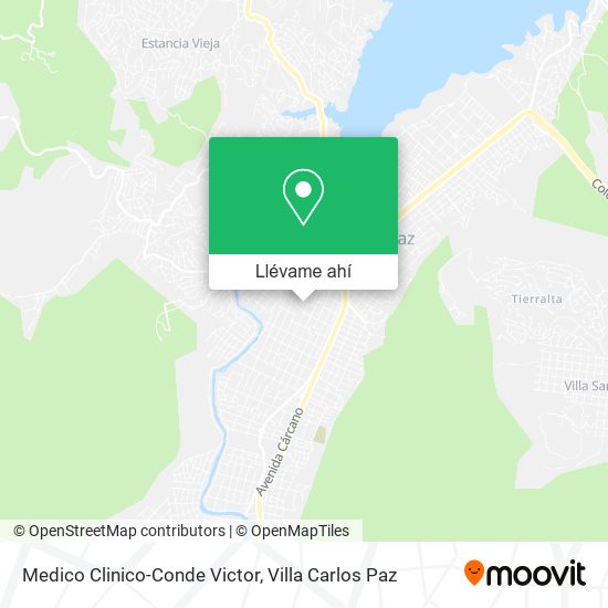 Mapa de Medico Clinico-Conde Victor