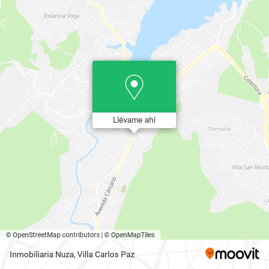 Mapa de Inmobiliaria Nuza