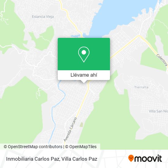 Mapa de Inmobiliaria Carlos Paz