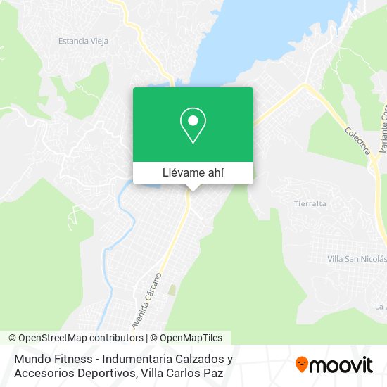 Mapa de Mundo Fitness - Indumentaria Calzados y Accesorios Deportivos