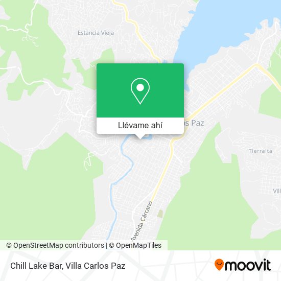 Mapa de Chill Lake Bar