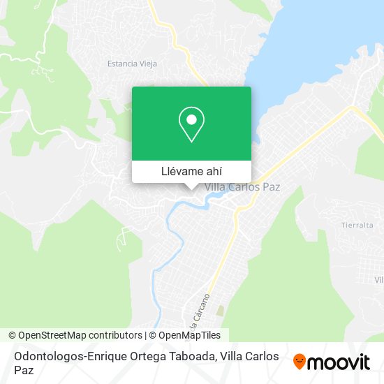 Mapa de Odontologos-Enrique Ortega Taboada