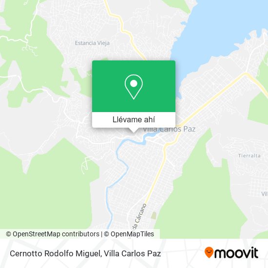 Mapa de Cernotto Rodolfo Miguel