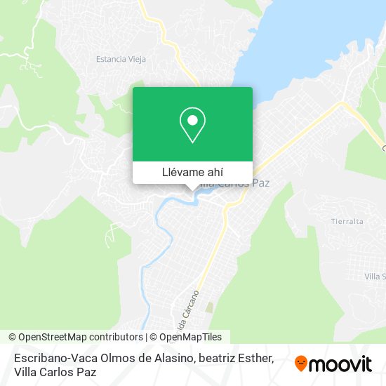 Mapa de Escribano-Vaca Olmos de Alasino, beatriz Esther