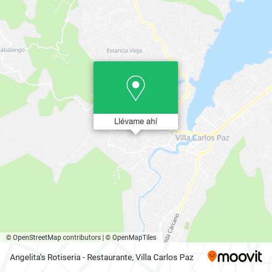Mapa de Angelita's Rotiseria - Restaurante