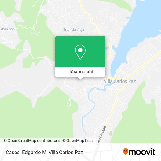 Mapa de Casesi Edgardo M