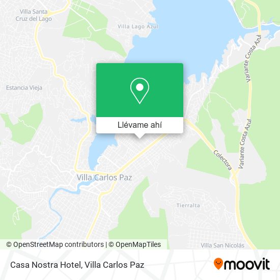 Mapa de Casa Nostra Hotel