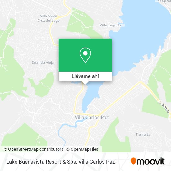 Mapa de Lake Buenavista Resort & Spa