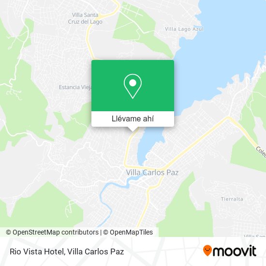 Mapa de Rio Vista Hotel