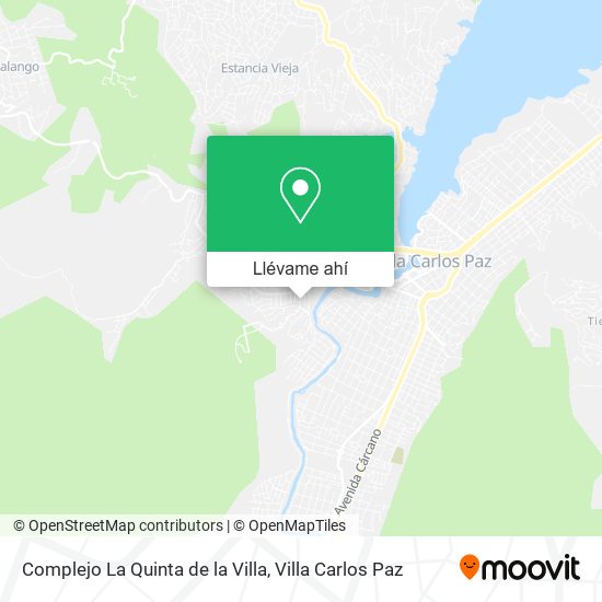 Mapa de Complejo La Quinta de la Villa