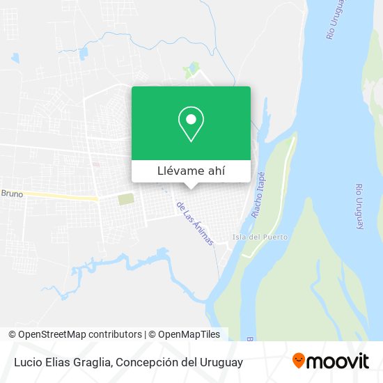 Mapa de Lucio Elias Graglia