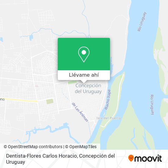 Cómo llegar a Dentista-Flores Carlos Horacio en Uruguay en Autobús?