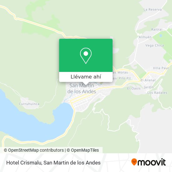 Mapa de Hotel Crismalu