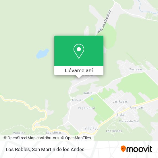 Mapa de Los Robles