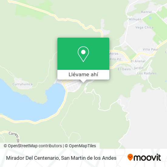 Mapa de Mirador Del Centenario