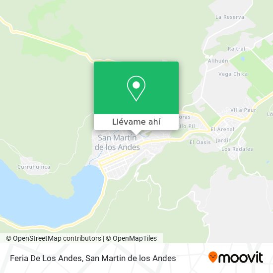 Mapa de Feria De Los Andes