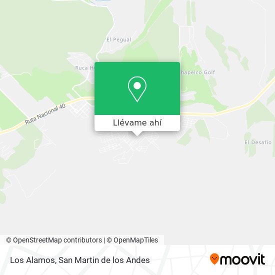 Mapa de Los Alamos