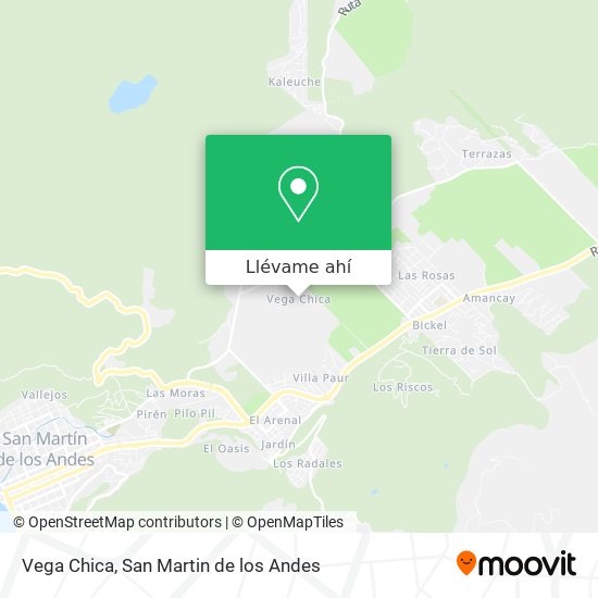 Mapa de Vega Chica