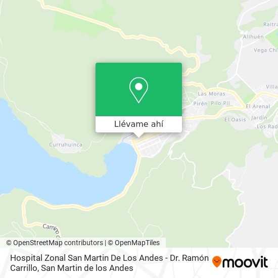 Mapa de Hospital Zonal San Martin De Los Andes - Dr. Ramón Carrillo