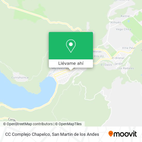Mapa de CC Complejo Chapelco