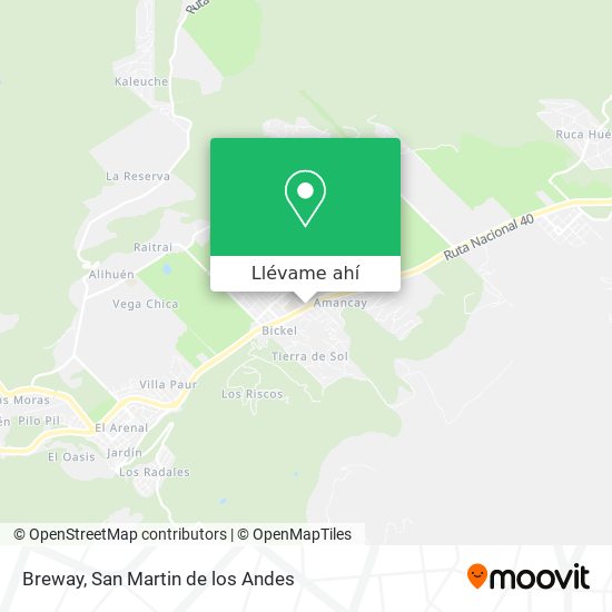 Mapa de Breway