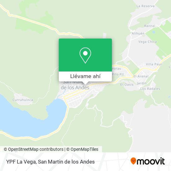 Mapa de YPF La Vega