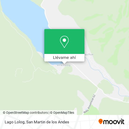 Mapa de Lago Lolog