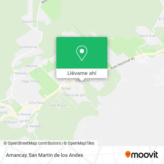 Mapa de Amancay