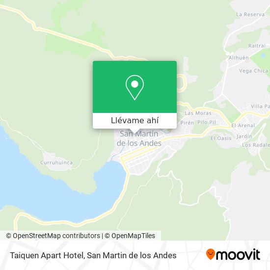 Mapa de Taiquen Apart Hotel