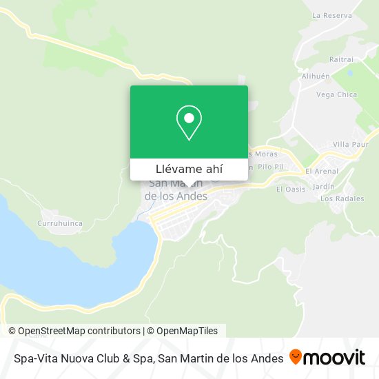 Mapa de Spa-Vita Nuova Club & Spa